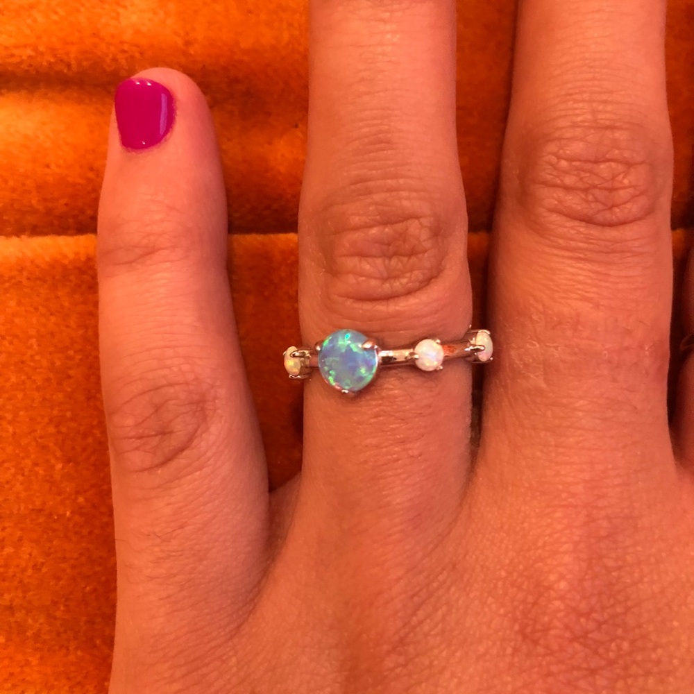 Wwake style dainty stacking ring